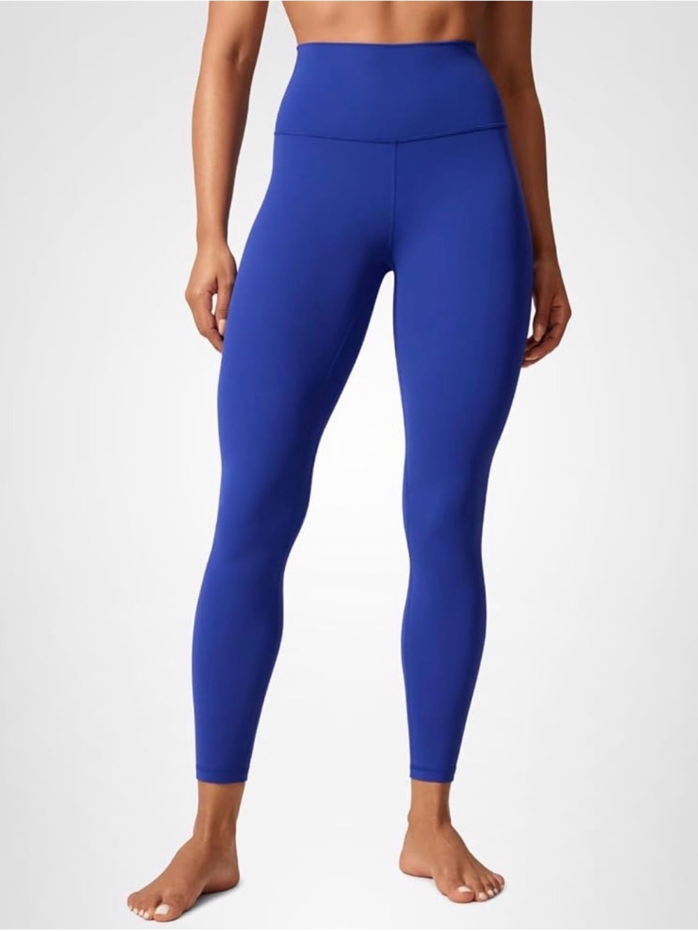 CRZ YOGA High-Waist Royal Blue Women's Performance Leggings - 25”